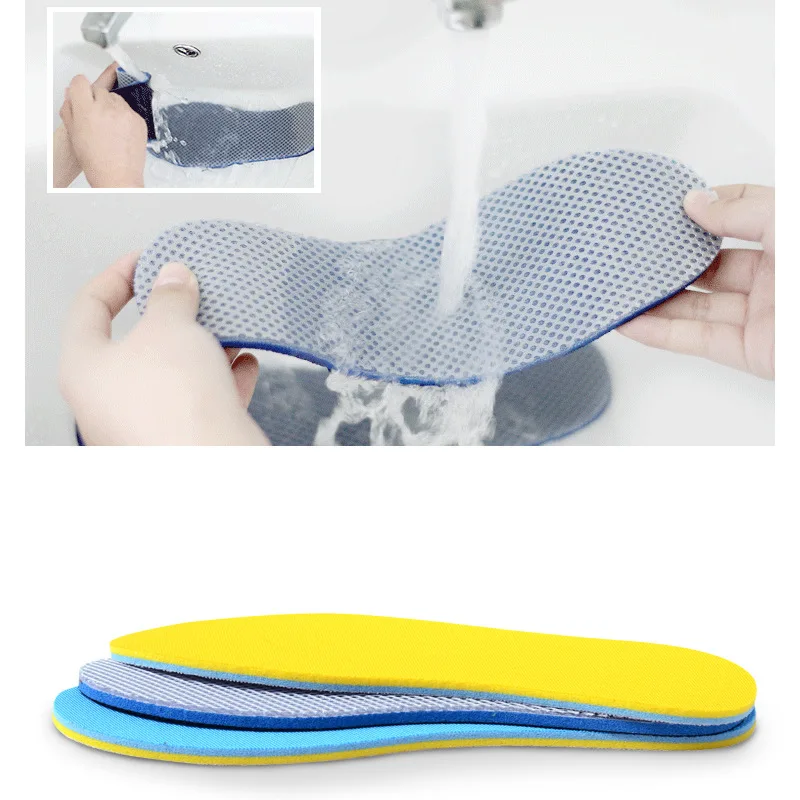 男性と女性のための伸縮性のある通気性のあるインソール,スポー - Care For Sneaker のレビューと価格