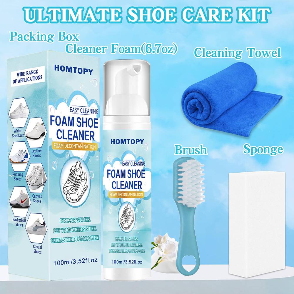 靴クリーニングキット、スニーカークリーナー、汚れや汚れを除去 - Sneaker Cleaning Kit のレビューと価格